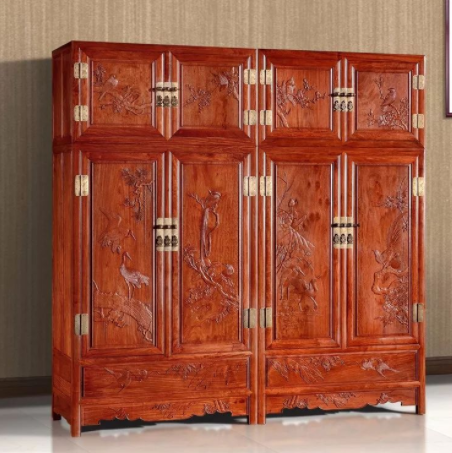 新中式家具定制：紅木頂箱柜，體驗(yàn)古風(fēng)古韻的中式家具大器！